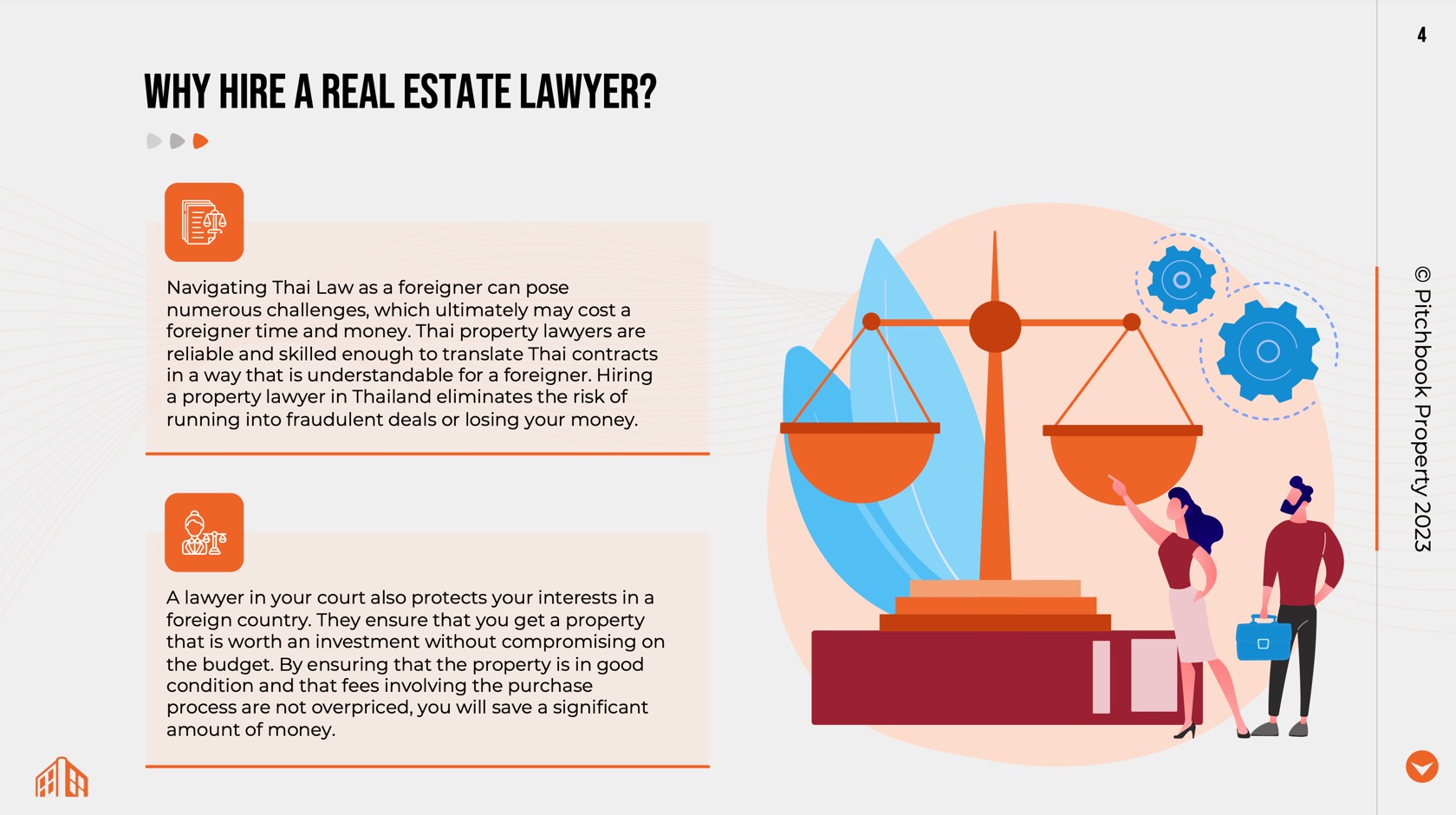 Lawyer guide for Thailand properties, Pitchbook Property